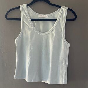 Perfectwhitetee Sky Blue Tank Top